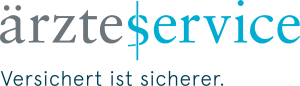 Aerzteservice Logo_versichert ist sicherer