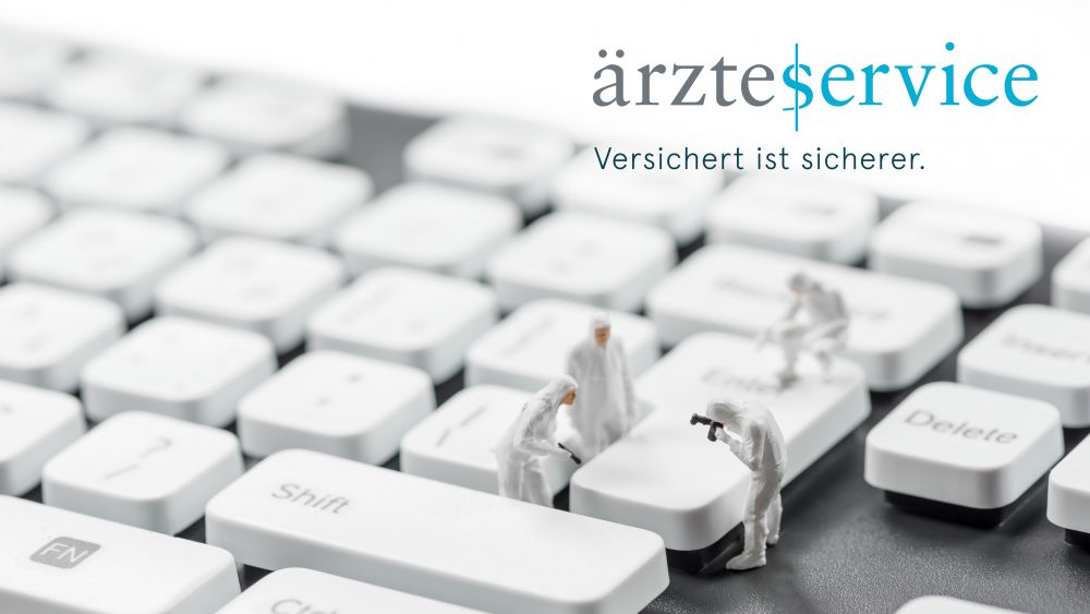 Cyberkriminaltiät_Cyberversicherung_Ärzteservice